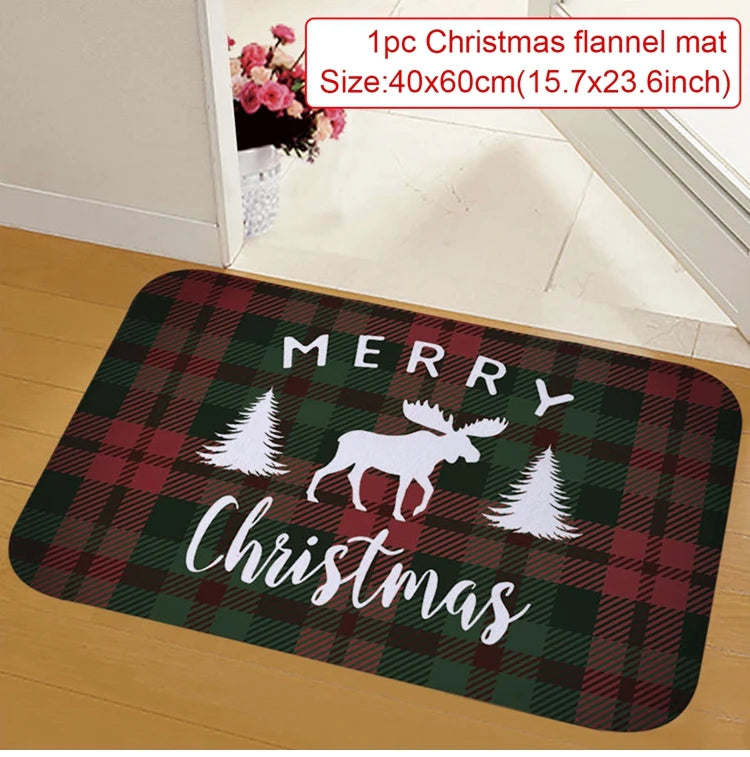 Santa Claus Door Mat