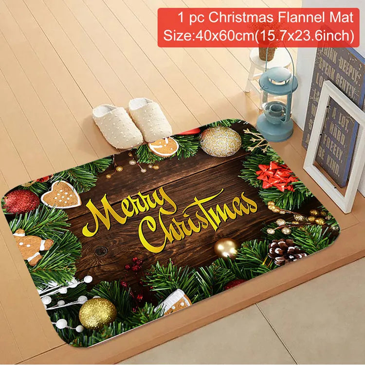 Santa Claus Door Mat