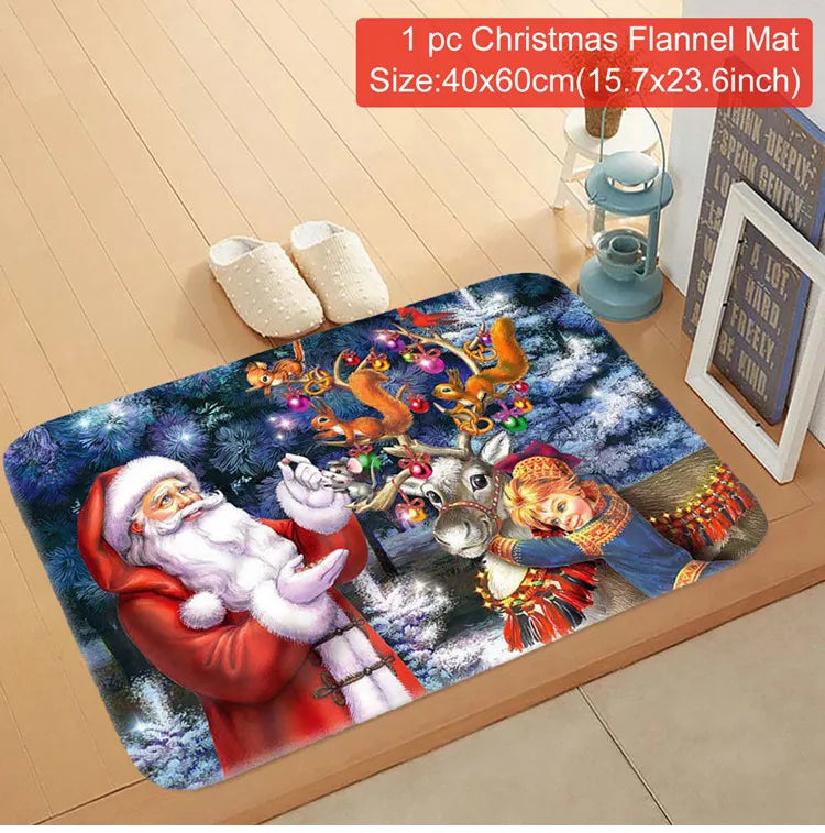 Santa Claus Door Mat