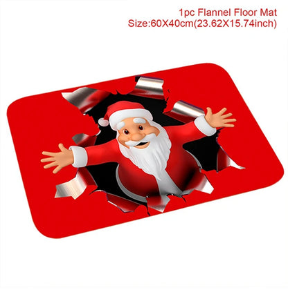 Santa Claus Door Mat