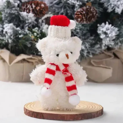 Christmas Bear Key Charm