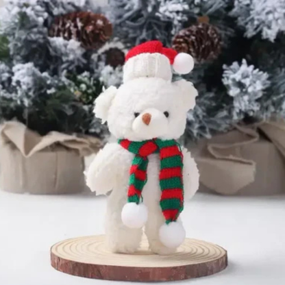 Christmas Bear Key Charm