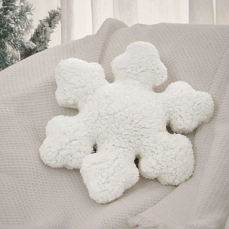 Snowflake Accent Pillow