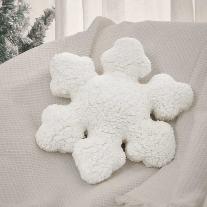 Snowflake Accent Pillow
