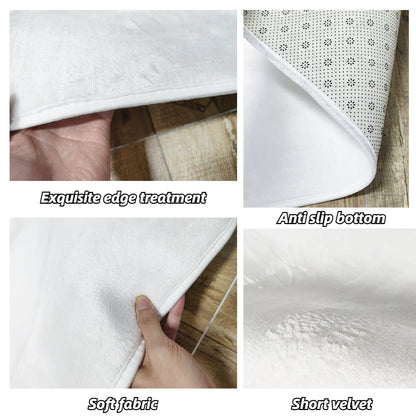 Red Plaid Christmas Rug