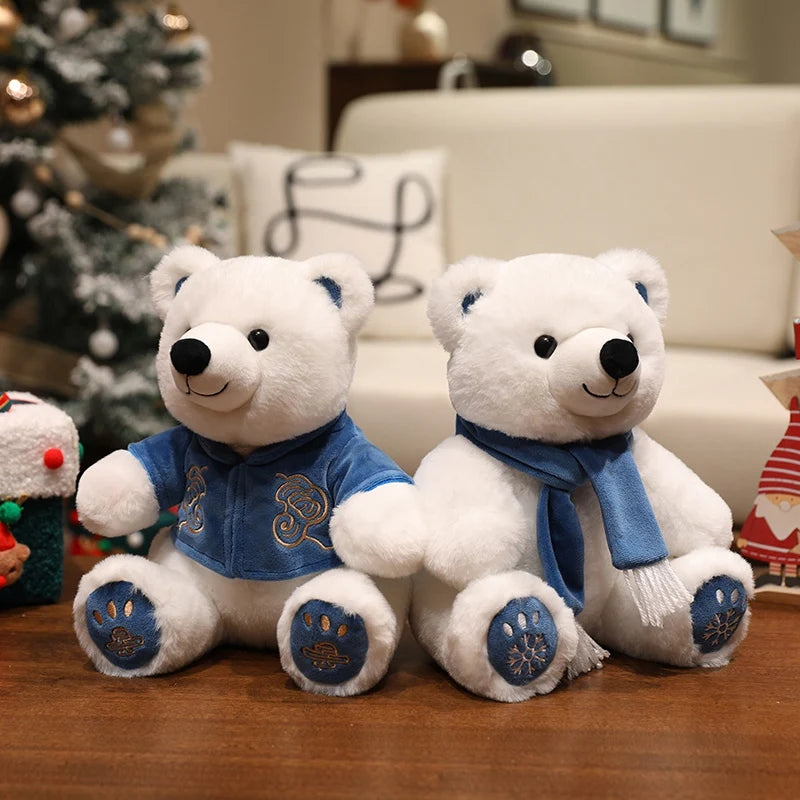 Christmas Polar Bear Plush