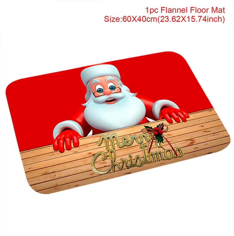 Santa Claus Door Mat
