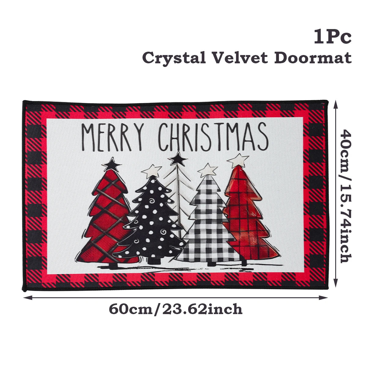 Santa Claus Door Mat