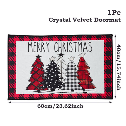 Santa Claus Door Mat