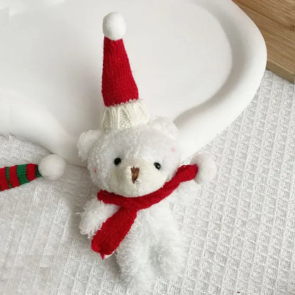 Christmas Bear Key Charm