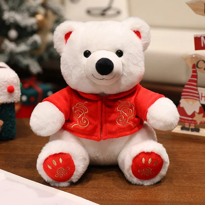 Christmas Polar Bear Plush