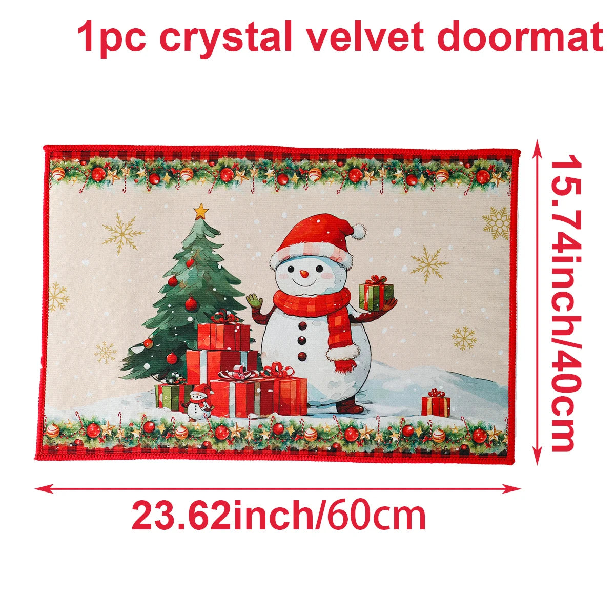 Santa Claus Door Mat