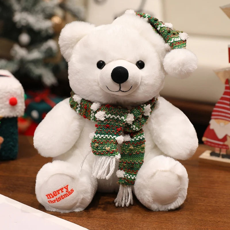 Christmas Polar Bear Plush
