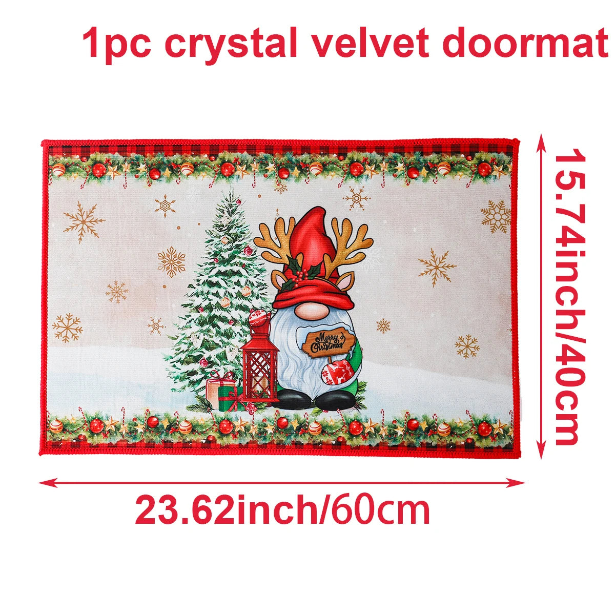 Santa Claus Door Mat