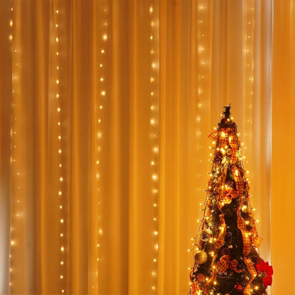 Remote Fairy Curtain Lights