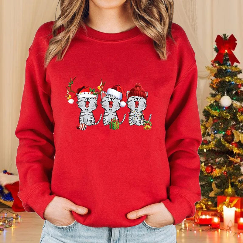 Christmas Cat Sweater