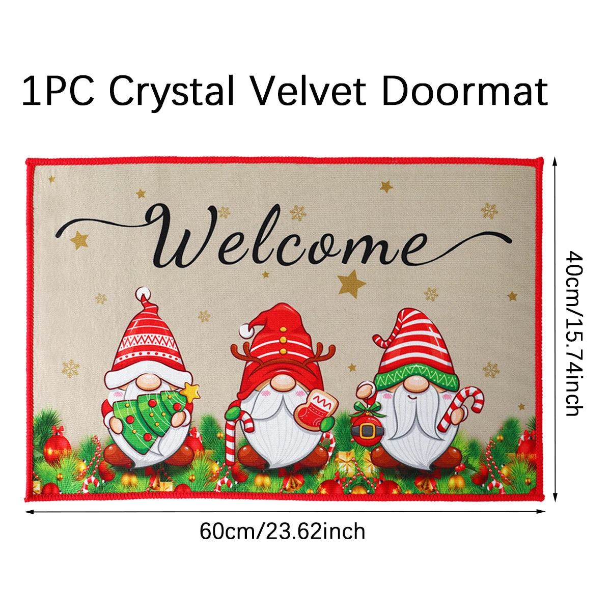 Santa Claus Door Mat
