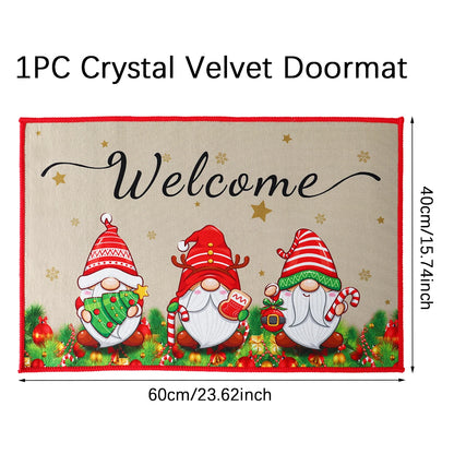 Santa Claus Door Mat