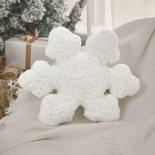 Snowflake Accent Pillow