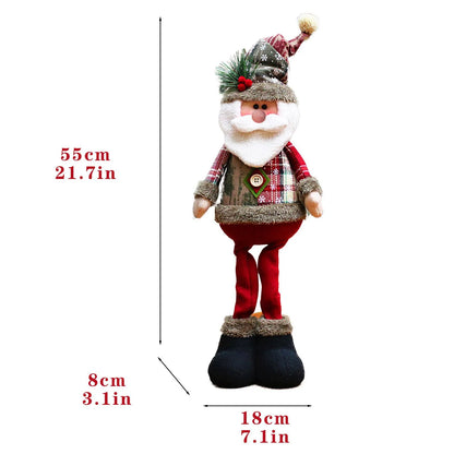 Holiday Standing Dolls Set