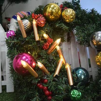 Golden Glow LED Candle