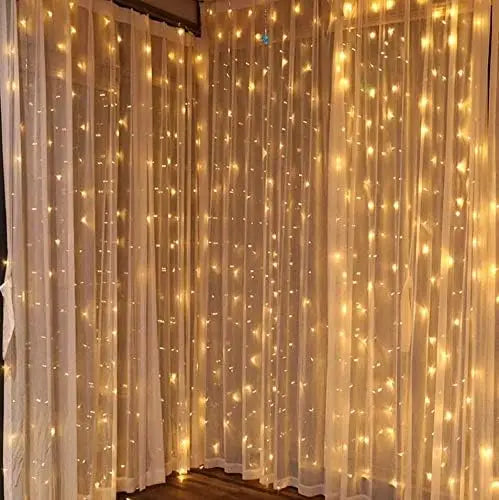 Remote Fairy Curtain Lights