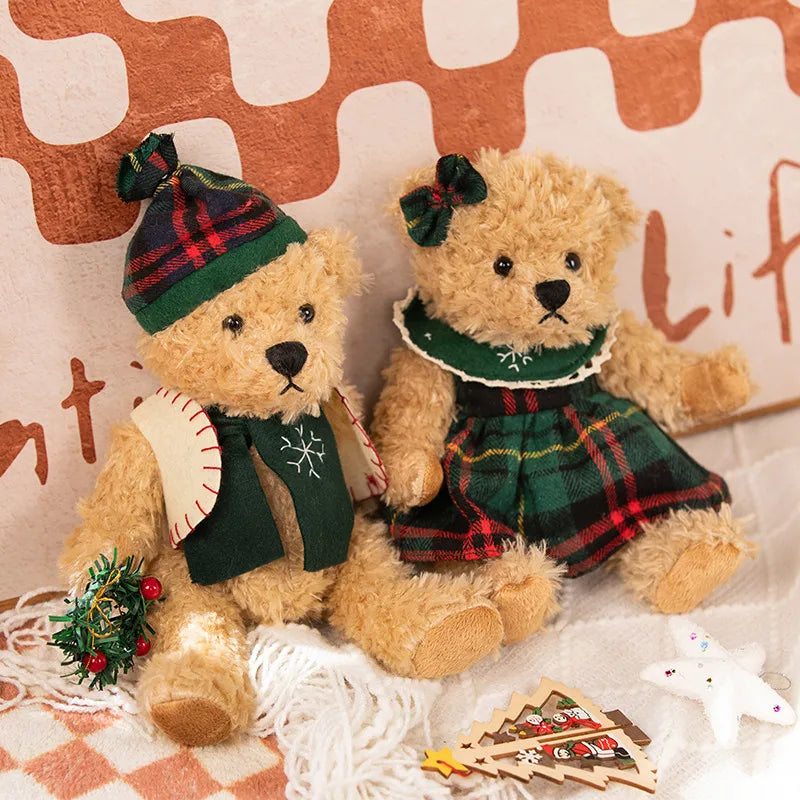 Plaid Christmas Bear