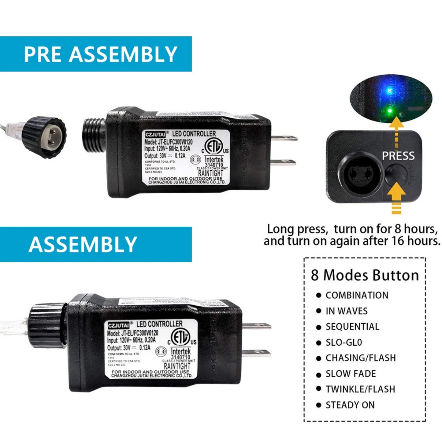 LED Christmas String Pendant