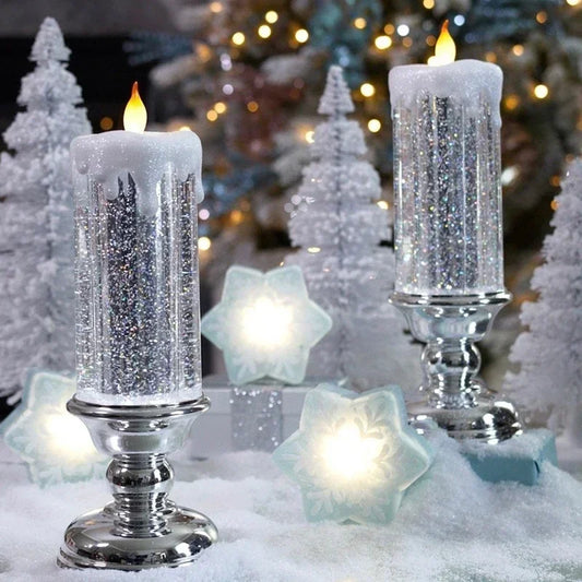 Magic Glitter LED Candle