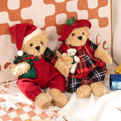 Plaid Christmas Bear