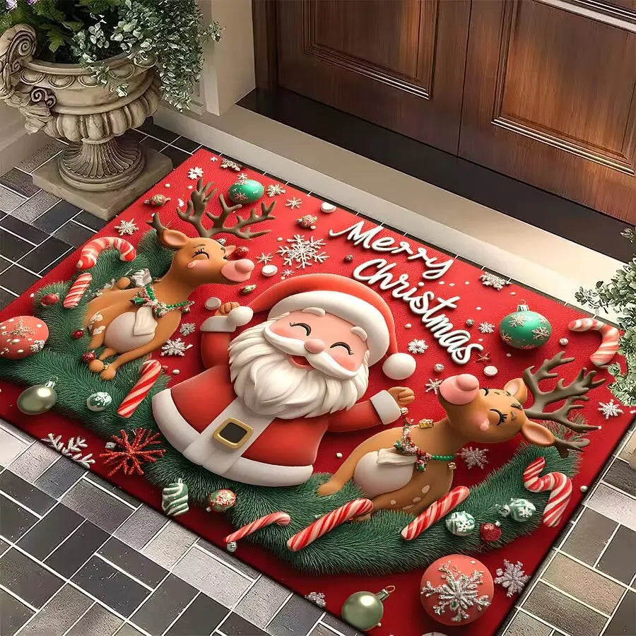 Merry Christmas Door Mat