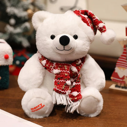 Christmas Polar Bear Plush