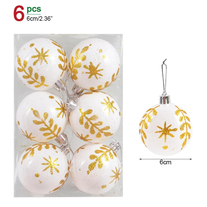 Christmas Ball Ornaments Set
