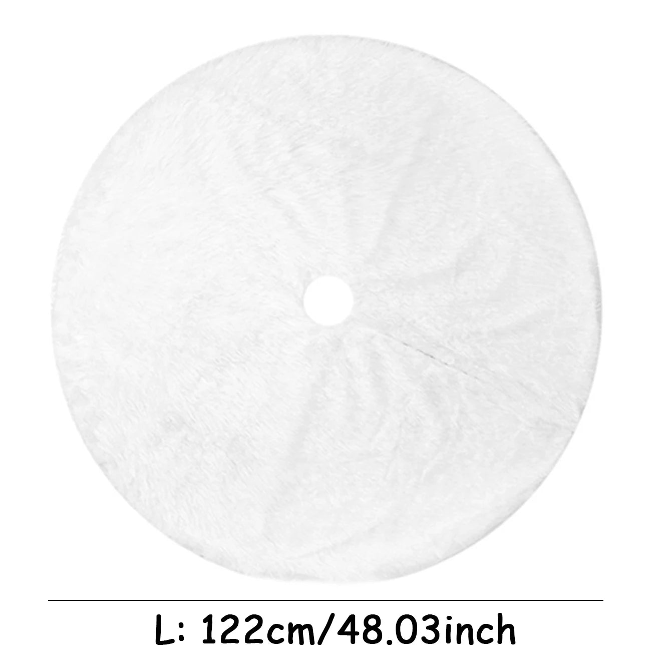Elegant White Tree Skirt