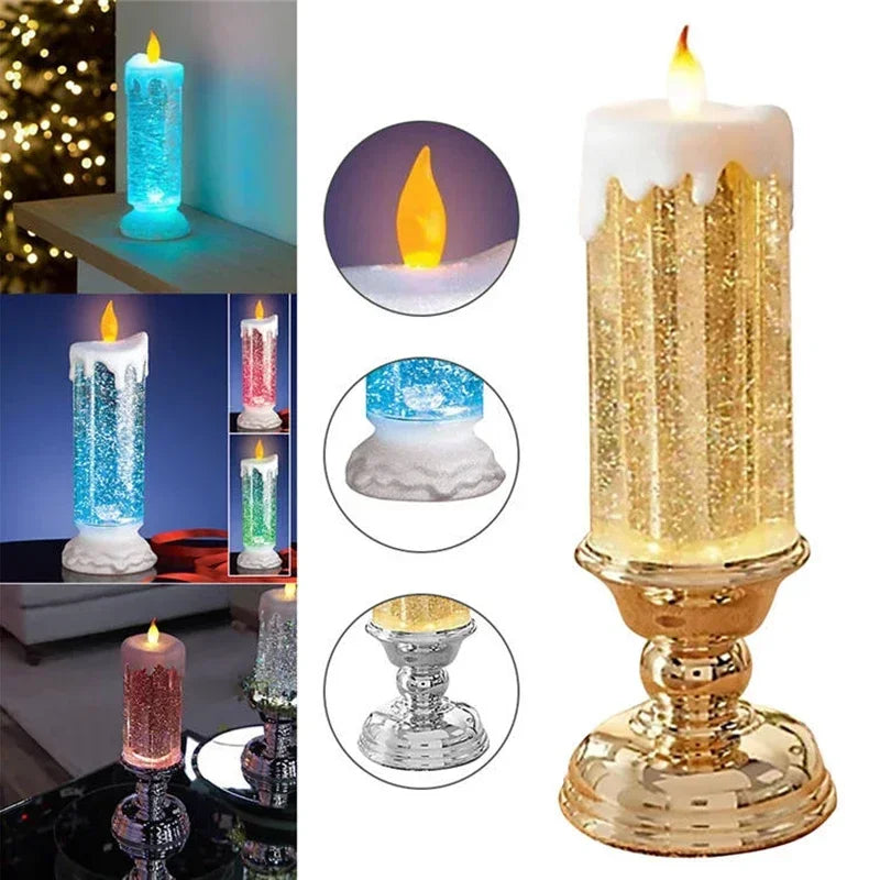 Magic Glitter LED Candle
