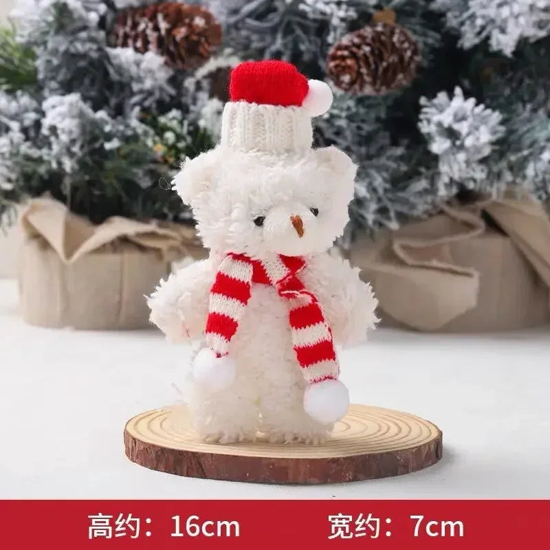 Christmas Bear Key Charm